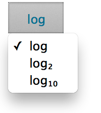 Log Menu